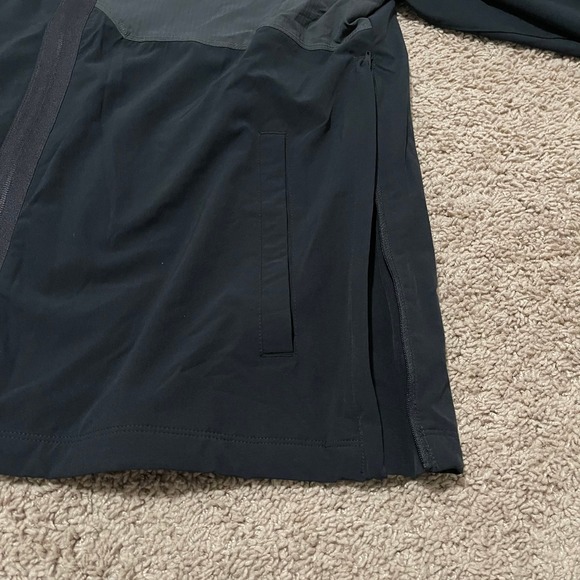 Nike Tigers Jacket Mens Large Black Snarling Tiger Full Zip Windbreaker Sample - Picture 7 of 13